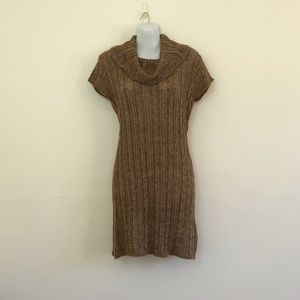 ✨3/$12✨ NWT JJ Always Brown Sweater Dress Size Small